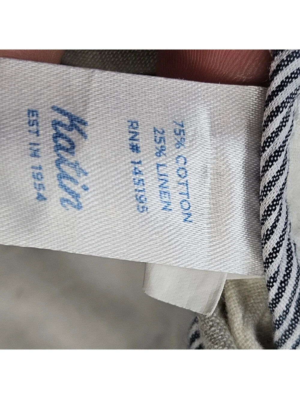 Katin Shorts Mens Medium Striped Drawstring Linen Beach Surf Breathable